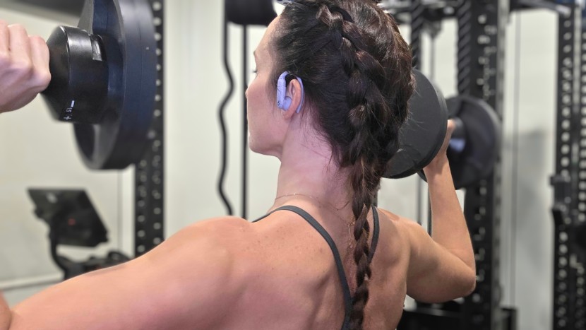 workout headphones - the new hook design from the beats is more pliable, making it easier...