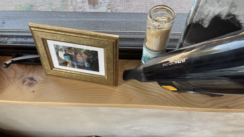 handheld vacuum - getting into hard-to-reach areas is easy with the shark ultracyclone.