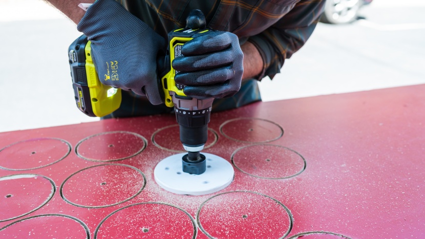 ryobi one+ hp 18v brushless cordless 1/2 in. drill/driver pbldd02k1 - the ryobi was one of the fastest drills during our door saw test.