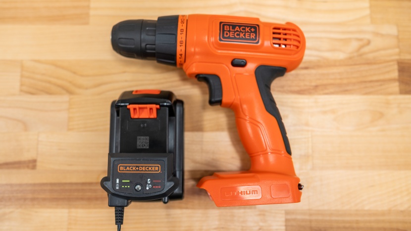 black+decker 20v max powerconnect ld120va - we used the standard charger for this test, but you can purchase a...