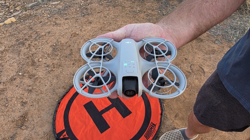 both the dji neo and hoverair x1 are pocket-sized drones capable of...