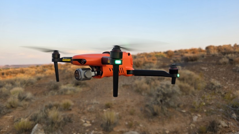 drones - the one-inch cmos camera sensor of the autel evo ii pro v3 allows it...