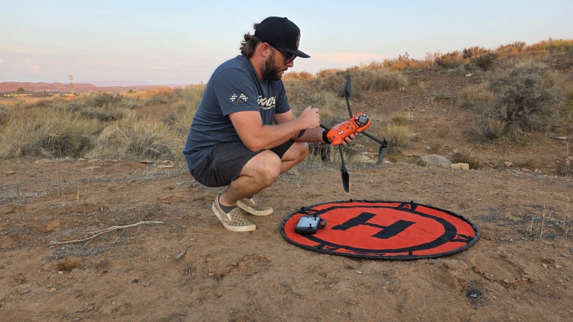 drones - using a landing pad is always a good idea to protect your...