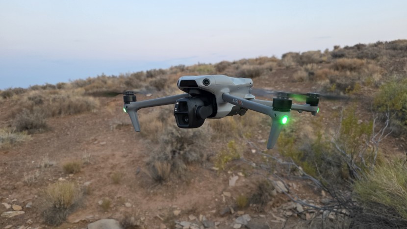 drones - the dji air 3s is rock solid when hovering in the air and has great...