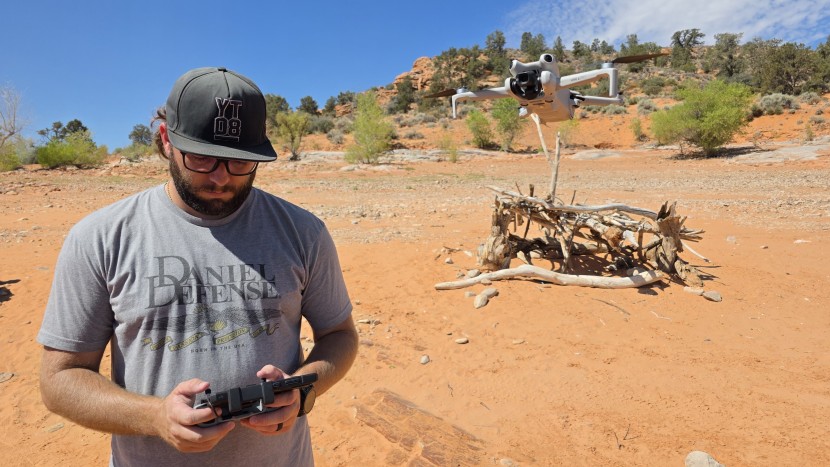 dji mini 4 pro - for a drone that measures only 10.5 inches diagonally when unfolded...