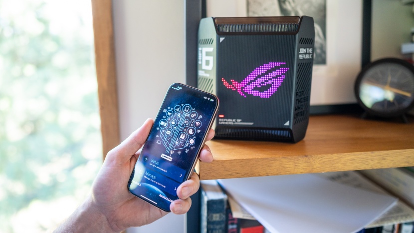 asus rog rapture gt6 - your home network channels are constantly directing data for video...