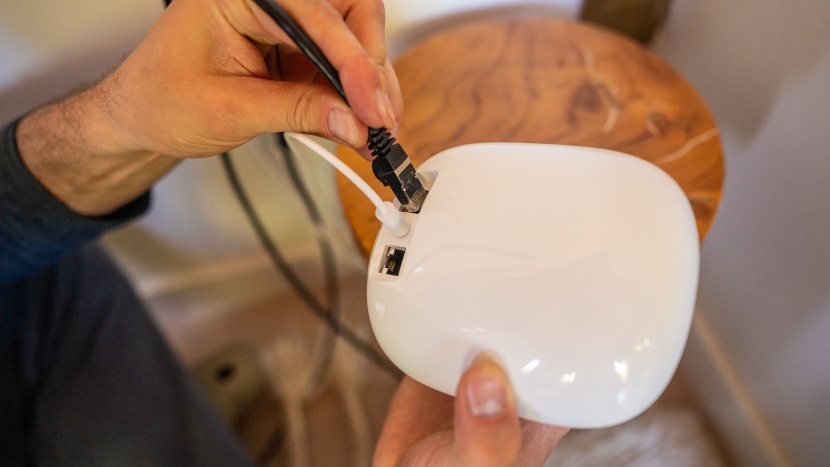 wifi mesh system - if possible, connect the nodes to the router via a wired connection...