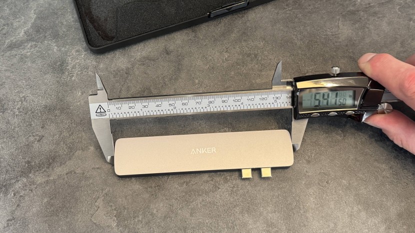 during our testing, we measure and confirm the length, width, and...