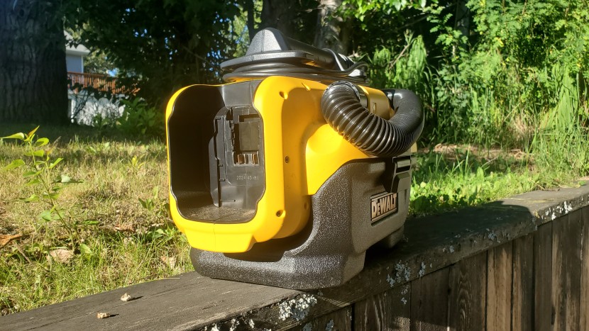shop vac - the 20v additional battery gives you the option to not rely on a...