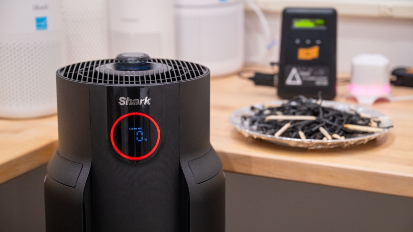 shark neverchange - we burned a large pile of matches at our in-house lab facility to...