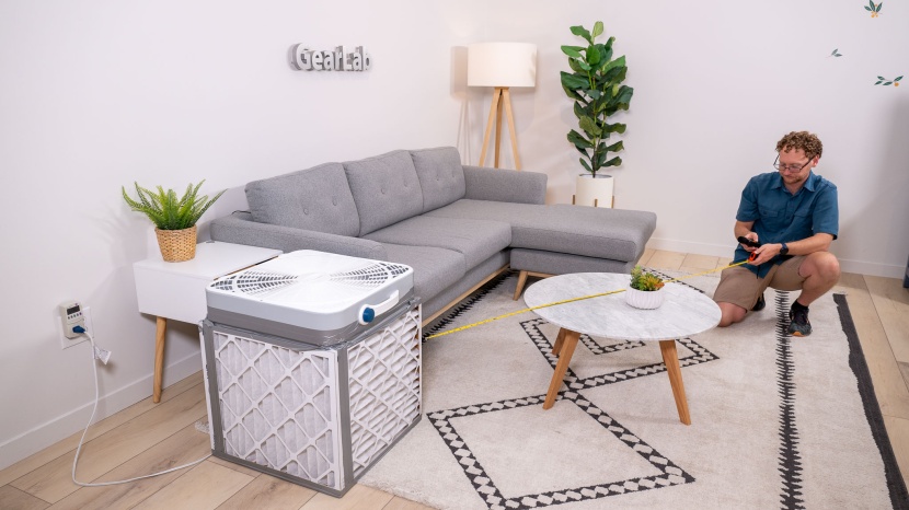 corsi&ndash;rosenthal box - we used a decibel meter to suss out the ambient noise caused by each...