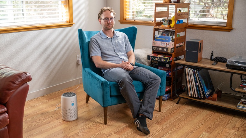 levoit core mini-p - a quiet fan, easy controls, and efficient operation made the levoit...