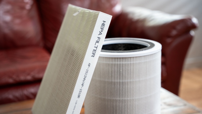 air purifier - many air purifiers use a hepa filter to scrub microscopic particles...