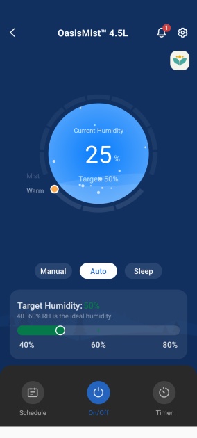 levoit app home screen