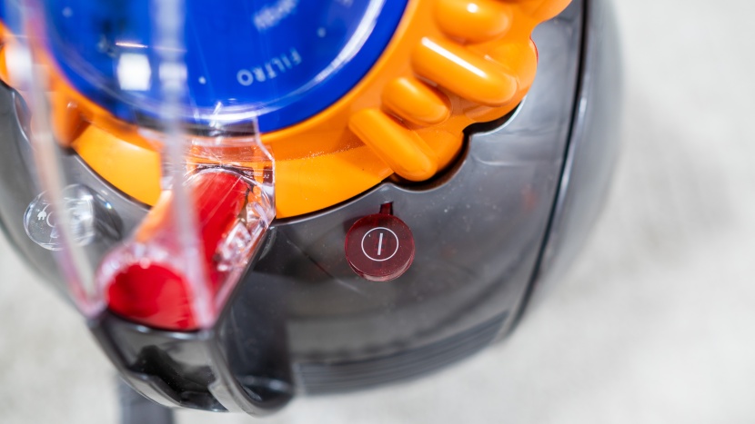 dyson big ball turbinehead - the whole system filter is effective at keeping particles trapped.