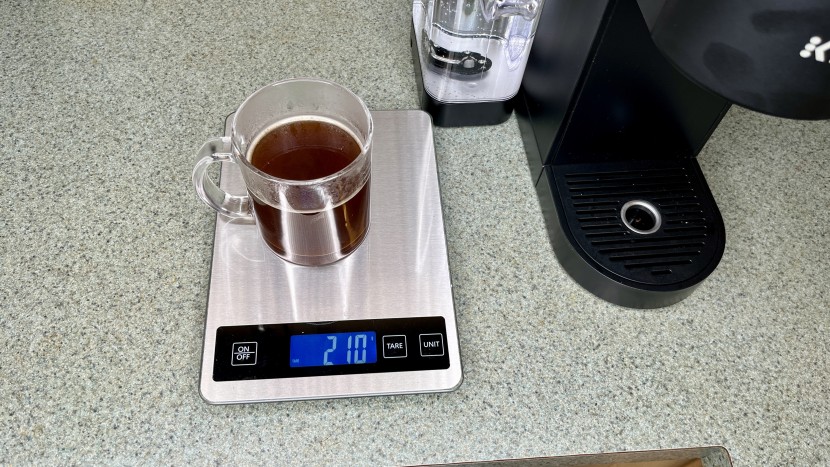 keurig coffee maker - we weighed, tasted, and took the temperature of every cup we made...