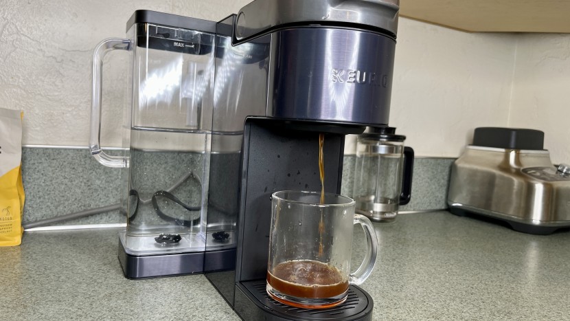 the keurig k-supreme plus smart is a quick and clean brewer with...