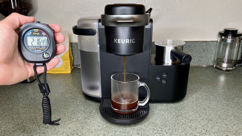 keurig coffee maker - every second counted in our brew speed tests.