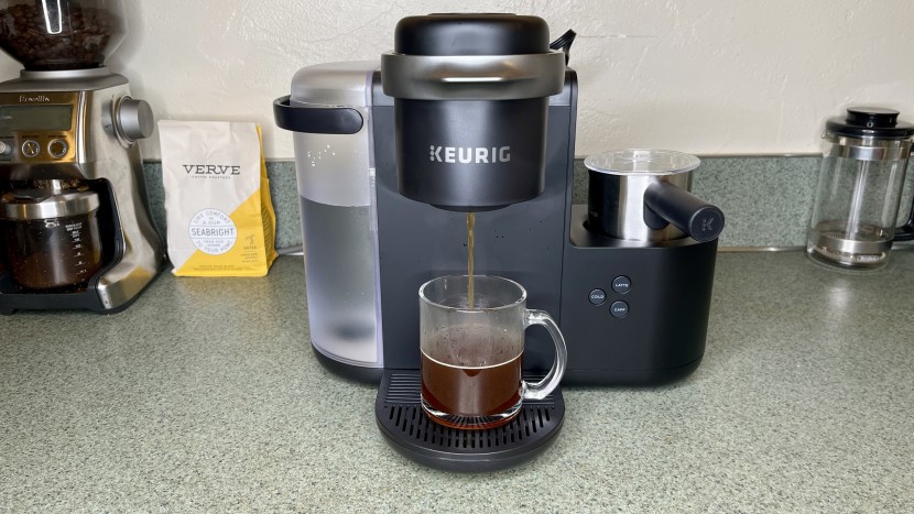 keurig coffee maker - the k-cafe takes up a lot of counterspace compared to other keurig...