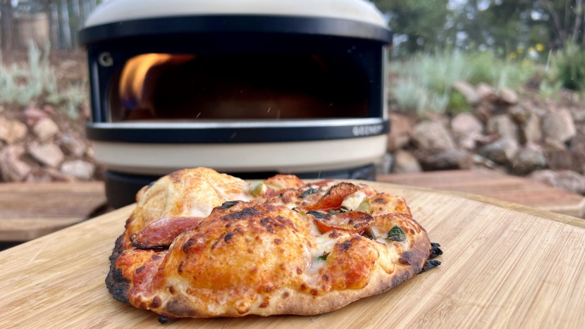 gozney arc - the arc made a perfectly puffed neopolitan-style pizza on our very...