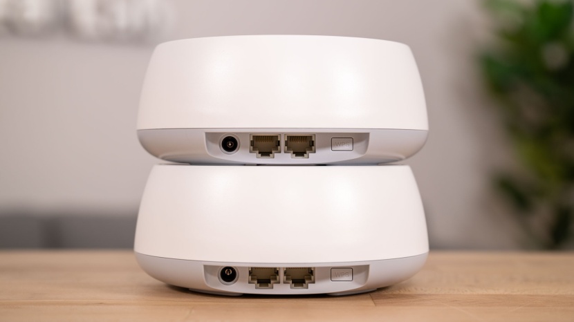 tp-link deco be23 be3600 - each node has two ethernet ports, so consider an extra-long...