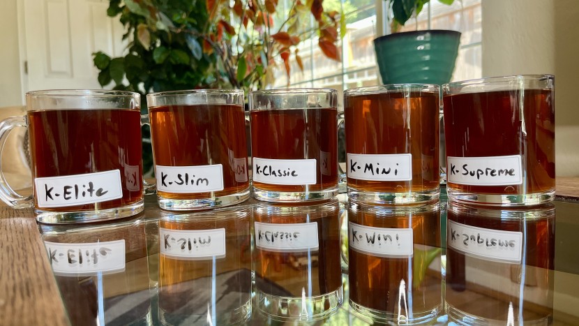 keurig coffee maker - we tasted brews from every keurig model using the same coffee in...