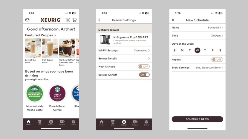 the keurig app can make your brewer even easier to use, but does...