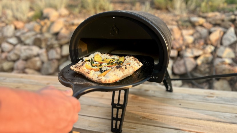 gozney roccbox - the relatively compact footprint makes the roccbox easy to set up...