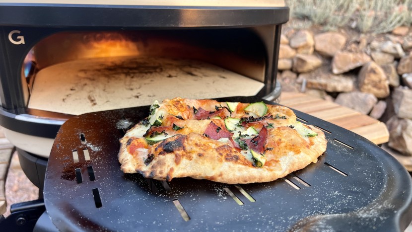 pizza oven - the built-in temperature display on the gozney arc is extremely...