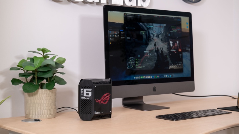 asus rog rapture gt6 - if you're setting up an office or gaming space on a separate floor...