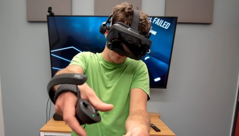 vr headset - the valve index has secure headstraps and flawless tracking in the...