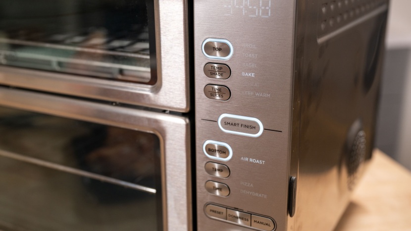 toaster oven - even with dual ovens, the interface on the double stack was very...