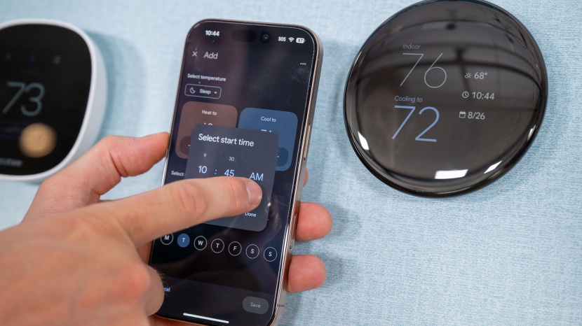 google nest learning 4th gen - scheduling events on the 4th gen nest learning thermostat is easiest...