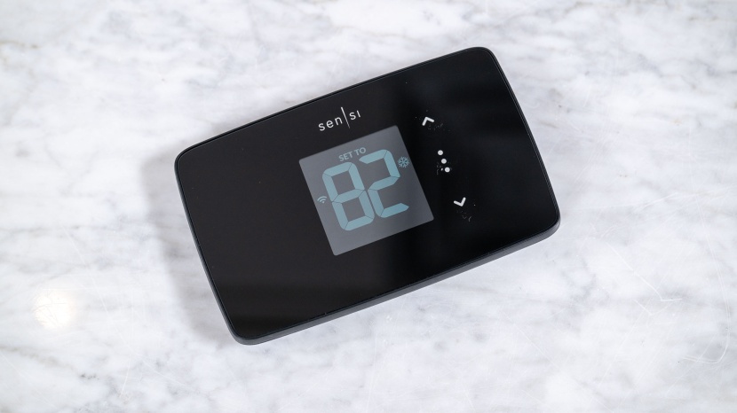 sensi lite smart - the sensi lite smart thermostat has a clear screen, but the more...