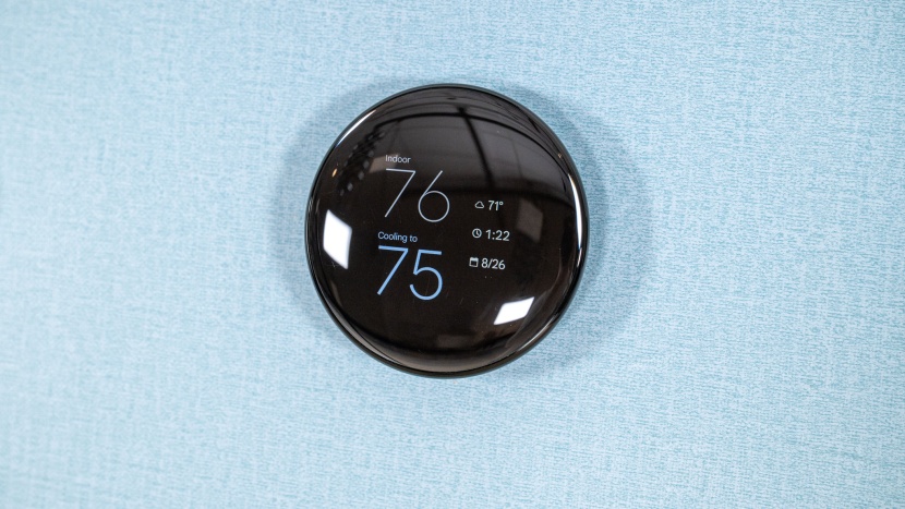 google nest learning 4th gen - the nest learning thermostat 4th gen has a domed display that looks...