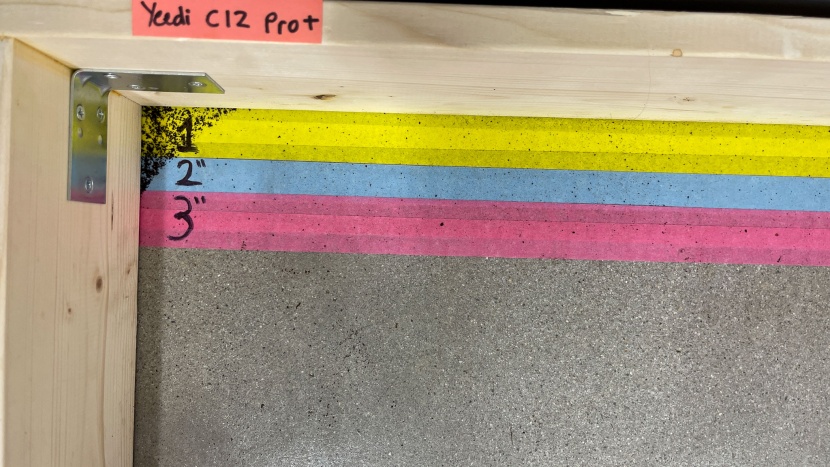 yeedi c12 pro+ - corners were left with coffee grounds.