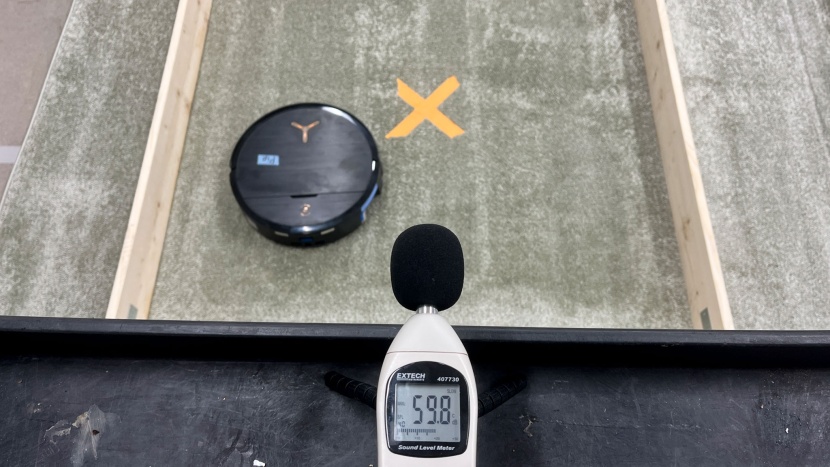 ecovacs deebot x9 pro omni - the deebot x9 pro omni isn't the quietest of the bunch.