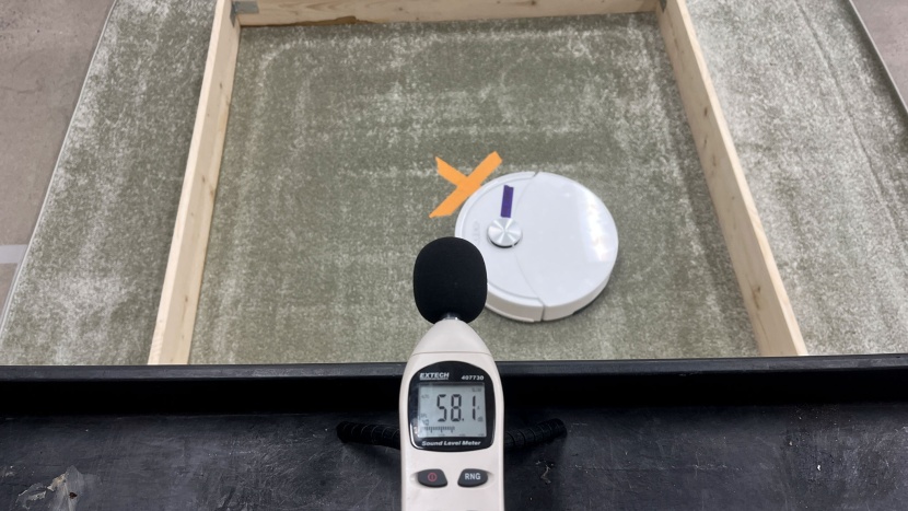 roborock q10 s5+ - at 58 decibels, this vacuum is slightly above average for noise, but...
