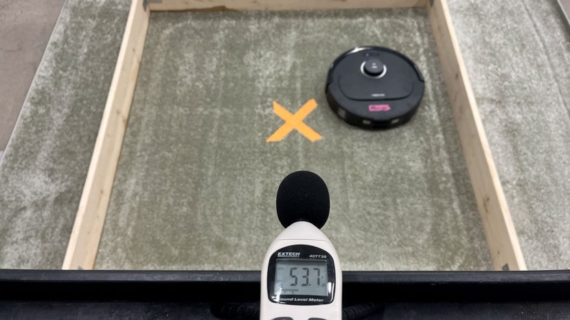 roborock qrevo s5v - the roborock s5v is quiet enough to run while you are home.