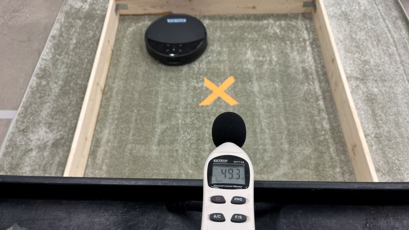 robot vacuum - the roborock saros 10r has a nice, white-noise-like hum that is...