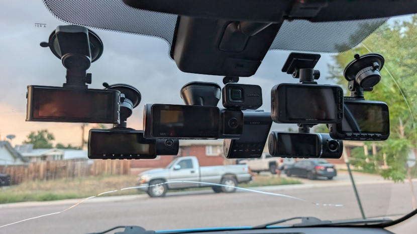 dash cam - mounting methods vary from unit to unit.