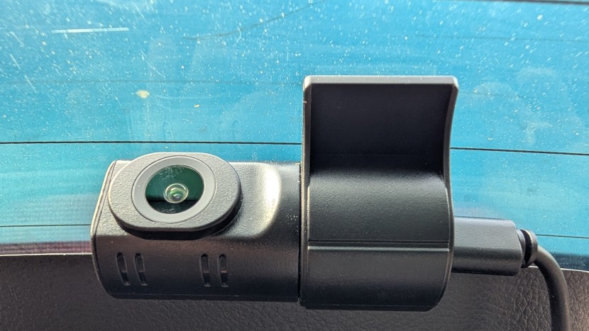 dash cam - the rear camera on the rove r2-4k dual.