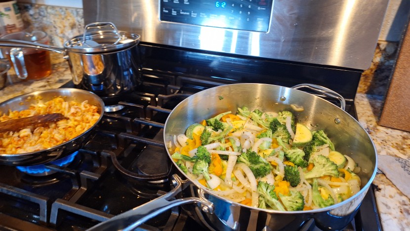 cookware set - cooking a tasty meal was our favorite way to test the cookware sets.