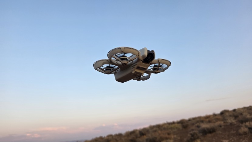 dji neo - the neo has full coverage propeller guards to protect it in the case...