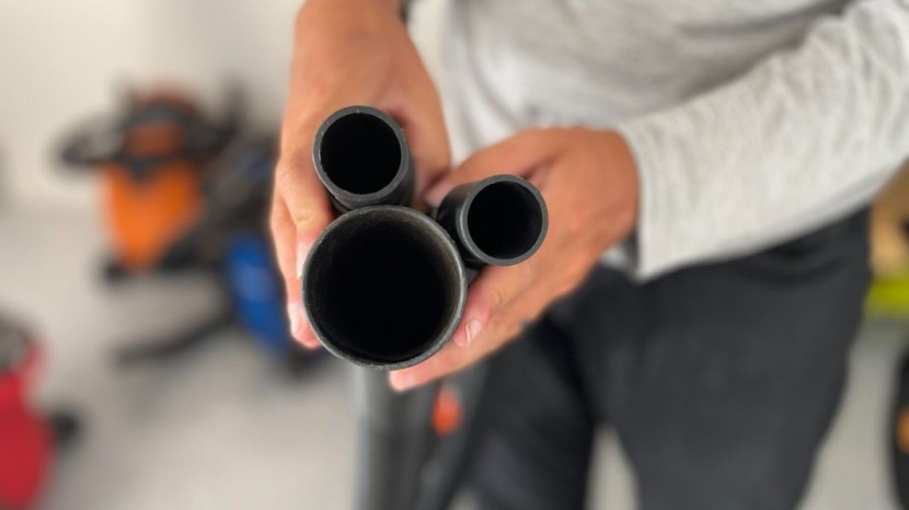 shark messmaster - a wider hose diameter not only handles larger debris but also helps...