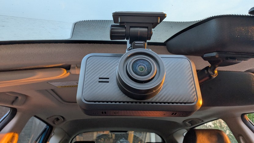 dash cam - the miofive s1 is easier to install than other models -- it's a...