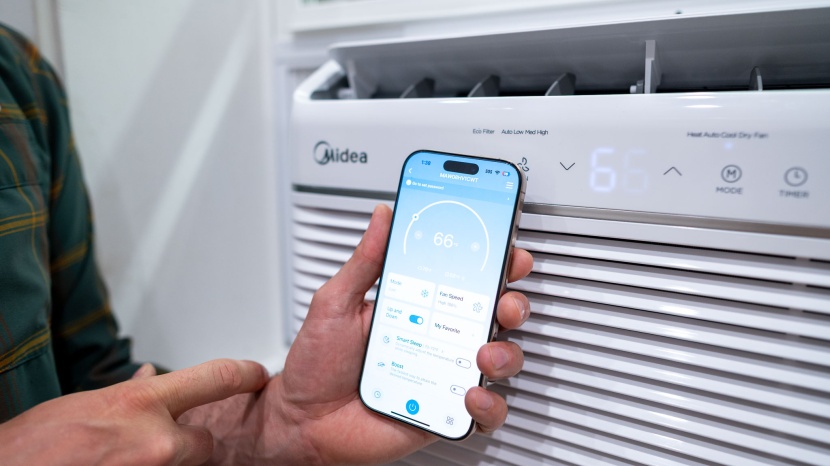 the midea smartphone app is powerful and easy to use, letting you...