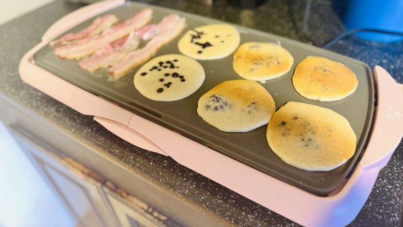 electric griddles have large cooking surfaces that allow you to...