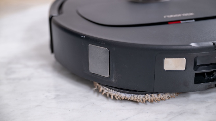 the qrevo s5v has mop pads underneath for added cleaning.