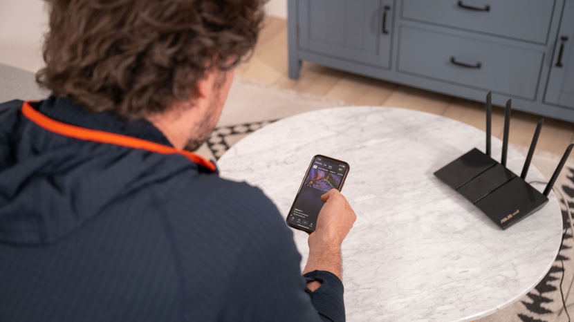 asus rt-ax1800s dual band wifi 6 - streaming hd and 4k video to a mobile device is part of our standard...